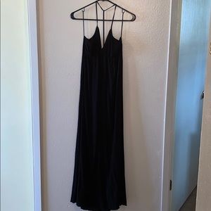 H&M black MAXI dress